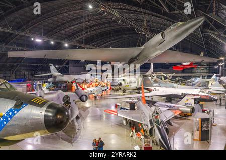 DAYTON, OHIO - 29. SEPTEMBER 2024: Das National Museum of the United States Air Force. Stockfoto