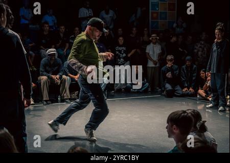 MAF Battle, Urban and Street Dance Event in Saragossa, Spanien Stockfoto