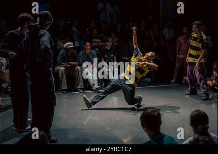 MAF Battle, Urban and Street Dance Event in Saragossa, Spanien Stockfoto