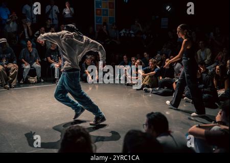 MAF Battle, Urban and Street Dance Event in Saragossa, Spanien Stockfoto