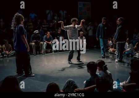 MAF Battle, Urban and Street Dance Event in Saragossa, Spanien Stockfoto