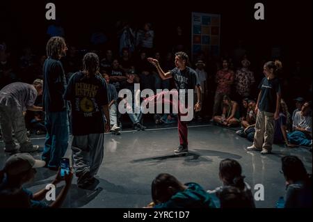 MAF Battle, Urban and Street Dance Event in Saragossa, Spanien Stockfoto