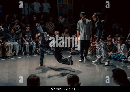 MAF Battle, Urban and Street Dance Event in Saragossa, Spanien Stockfoto