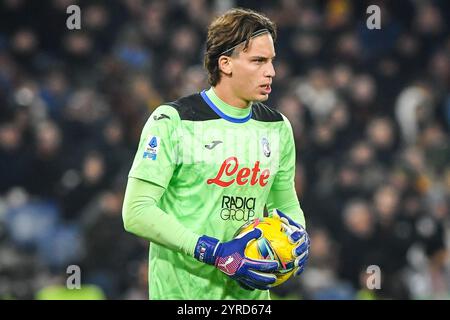 Rom, Italie. Dezember 2024. Marco CARNESECCHI von Atalanta während des italienischen Meisterschaftsspiels Serie A zwischen AS Roma und Atalanta BC am 2. Dezember 2024 im Stadio Olimpico in Rom, Italien - Foto Matthieu Mirville (M Insabato)/DPPI Credit: DPPI Media/Alamy Live News Stockfoto