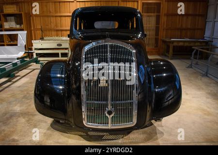 Am 10. Februar 2018 stellte das Toyota Memorial Museum of Industry and Technology in Nagoya, Japan, aus Stockfoto