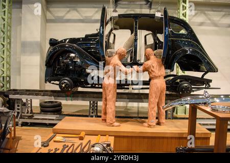 Am 10. Februar 2018 stellte das Toyota Memorial Museum of Industry and Technology in Nagoya, Japan, aus Stockfoto