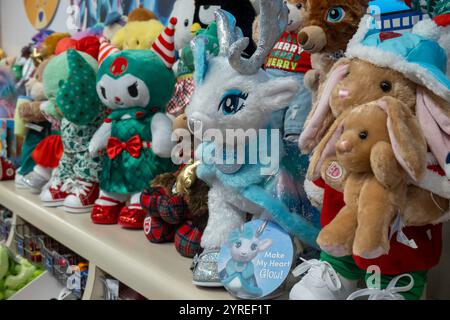 Build-A-Bear Workshop an der West 34th Street, NYC, USA, 2024 Stockfoto