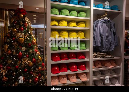 Der Trump Store im Trump Tower an der Fifth Avenue verkauft Markenartikel und Souvenirs für den 45./47. POTUS, New York City, USA 2024 Stockfoto