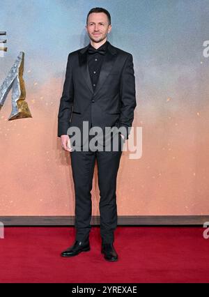 London, Großbritannien. Dezember 2024. Alex Jordan nimmt an der britischen Premiere von The Lord of the Rings: The war of the Rohirrim im Odean, Leicester Square, London, Teil. Quelle: LFP/Alamy Live News Stockfoto