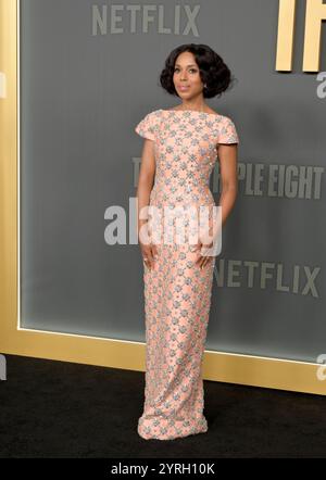 Los Angeles, USA. Dezember 2024. LOS ANGELES, CA. 3. Dezember 2024: Kerry Washington bei der Premiere der Six Triple Eight im Egyptian Theatre. Bildnachweis: Paul Smith/Alamy Live News Stockfoto