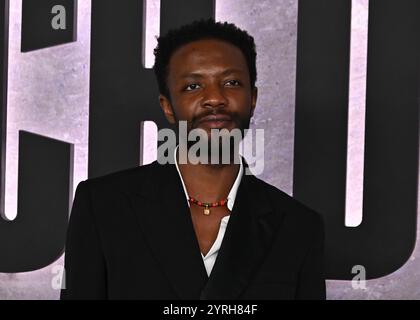 London, Großbritannien. Dezember 2024. Omari Douglas nimmt an der ersten Staffel der Black Doves Teil – Weltpremiere im BFI Southbank in London, England. UK. Dienstag, 3. Dezember 2024 Credit: clive Collins/Alamy Live News Stockfoto