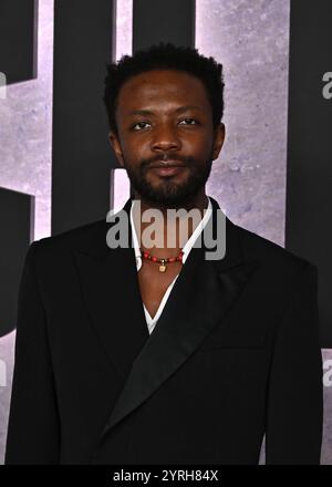 London, Großbritannien. Dezember 2024. Omari Douglas nimmt an der ersten Staffel der Black Doves Teil – Weltpremiere im BFI Southbank in London, England. UK. Dienstag, 3. Dezember 2024 Credit: clive Collins/Alamy Live News Stockfoto