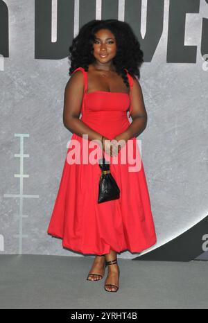 London, Großbritannien. Dezember 2024. Lauryn Ajufo bei der Weltpremiere der „Black Doves“ Staffel 1, BFI Southbank, Belvedere Road, am Dienstag, den 03. Dezember 2024 in London, England, Großbritannien. CAP/CAN © CAN/Capital Pictures Credit: Capital Pictures/Alamy Live News Stockfoto