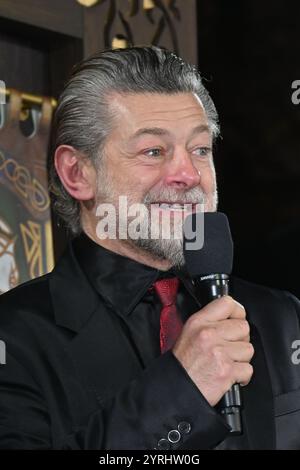 Harleston, Großbritannien. Dezember 2024. London, UK - 3. Dezember 2024 Andy Serkis bei der britischen Premiere von The Lord of the Rings, The war of the Rohirrim, am 3. Dezember 2024 im Odeon Luxe Leicester Square, London, England. CAP/JOR © JOR/Capital Pictures Credit: Capital Pictures/Alamy Live News Stockfoto