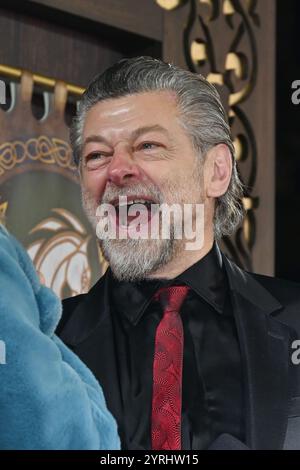 London, UK - 3. Dezember 2024 Andy Serkis bei der britischen Premiere von The Lord of the Rings, The war of the Rohirrim, am 3. Dezember 2024 im Odeon Luxe Leicester Square, London, England. CAP/JOR ©JOR/Capital Pictures Stockfoto