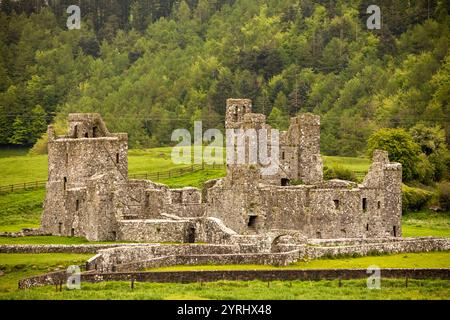 Irland, County Westmeath, Fore, Ruinen der St. Feichin’s Abbey Stockfoto