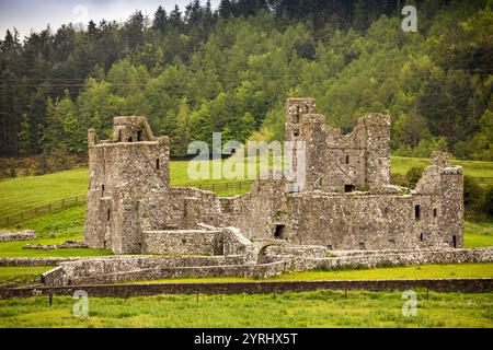 Irland, County Westmeath, Fore, Ruinen der St. Feichin’s Abbey Stockfoto