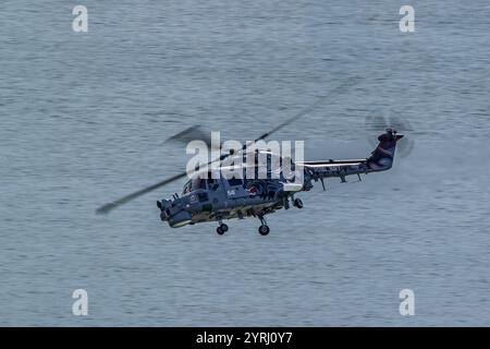 Royal Navy Lynx Hubschrauber Stockfoto