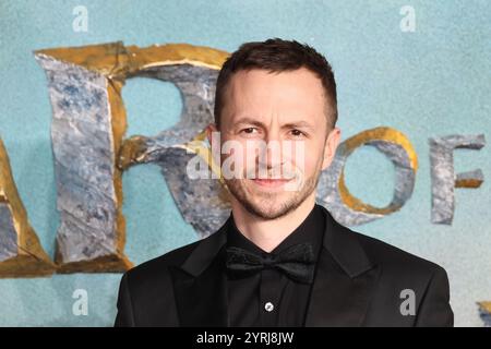 Alex Jordan, The Lord of the Rings: The war of the Rohirrim - World Premiere, Leicester Square, London, UK, 3. Dezember 2024, Foto von Richard Goldschm Stockfoto