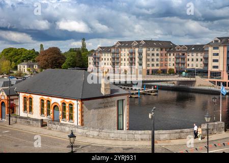 Irland, County Westmeath, Athlone, Luan Gallery neben dem Fluss Shannon Stockfoto