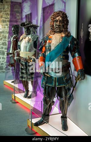 Irland, County Westmeath, Athlone, Castle, Seige Kostümausstellung Stockfoto