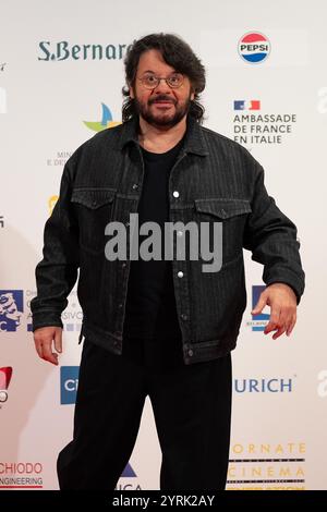 Sorrent, Italien. Dezember 2024. Lillo Petrolo nimmt am Photocall auf der 47. Giornate di Cinema 2024 Teil. Quelle: SOPA Images Limited/Alamy Live News Stockfoto