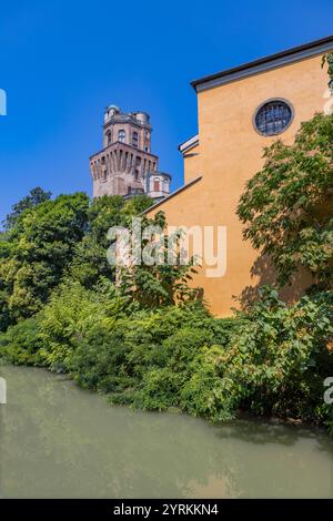 Galileo Galilei Astronomisches Observatorium, La Specola Tower, in Padua. Italien Stockfoto