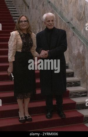 TURIN, ITALIEN – 26. NOVEMBER: Ornella Muti und Michele Placido nehmen am 42. Torino Film Festival 2024 Teil Stockfoto