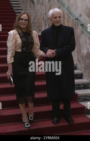 TURIN, ITALIEN – 26. NOVEMBER: Ornella Muti und Michele Placido nehmen am 42. Torino Film Festival 2024 Teil Stockfoto