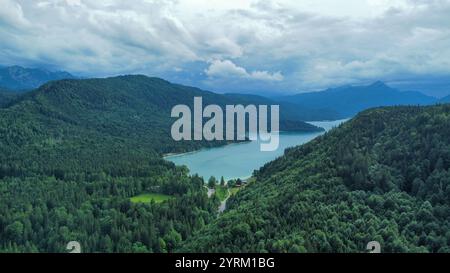 Walchensee, Bayern, Deutschland Stockfoto