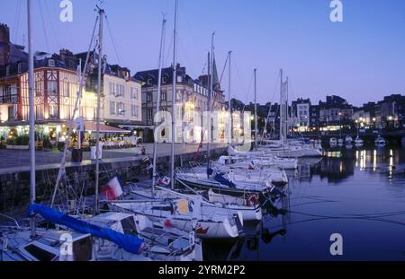 Alten Hafen. Honfleur. Normandie. Frankreich Stockfoto