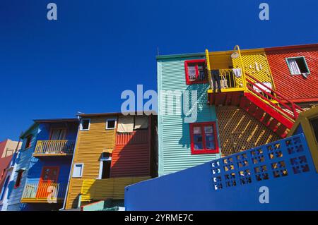 Caminito Street, La Boca Viertel, Buenos Aires. Argentinien Stockfoto