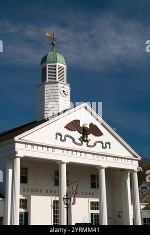 USA, New York, Long Island, Stony Brook, Postamt Stockfoto