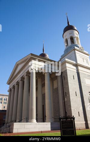 USA, Baltimore, Maryland, Baltimore Basilika, außen Stockfoto