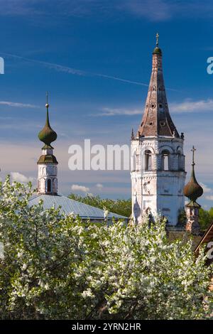 Russland, Vladimir Oblast, Goldener Ring, Susdal, St.-Nikolaus-Kirche Stockfoto