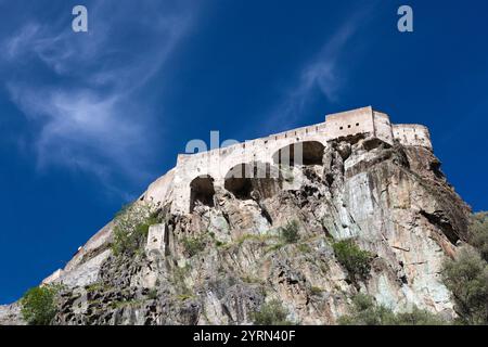 Frankreich, Korsika, Haute-Corse Abteilung, zentralen Bergregion, Corte, Zitadelle Stockfoto