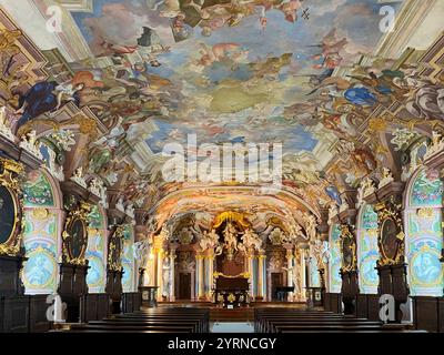 Aula, Universität, Leopoldina, Breslau, Niederschlesien, Polen Stockfoto