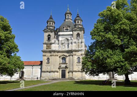 Besuchskirche, Kloster Pazaislis, Kaunas, Litauen, Europa Stockfoto