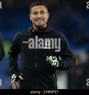 Während des Premier League-Spiels zwischen Everton und Wolverhampton Wanderers im Goodison Park, Liverpool am Mittwoch, 4. Dezember 2024. (Foto: Mike Morese | MI News) Credit: MI News & Sport /Alamy Live News Stockfoto