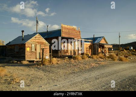 USA, Nevada, Great Basin, Esmeralda County, Gold Point Geisterstadt, Stockfoto