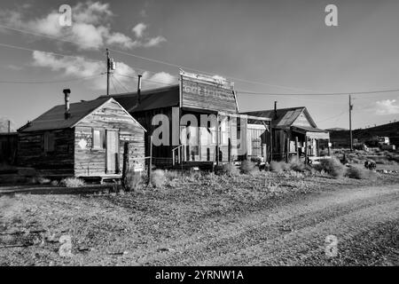 USA, Nevada, Great Basin, Esmeralda County, Gold Point Geisterstadt, Stockfoto