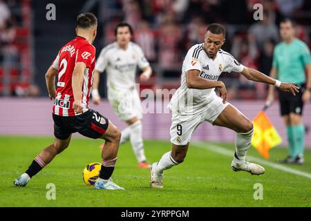 Bilbao, Espagne. Dezember 2024. Kylian MBAPPE von Real Madrid während der spanischen Meisterschaft La Liga Fußballspiel zwischen Athletic Club und Real Madrid am 4. Dezember 2024 im San Mames Stadion in Bilbao, Spanien - Foto Matthieu Mirville/DPPI Credit: DPPI Media/Alamy Live News Stockfoto