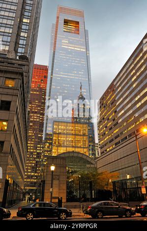 Mellon Center in der Market Street, Philadelphia, Commonwealth of Pennsylvania, Nordosten der Vereinigten Staaten, Stockfoto