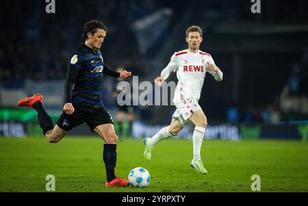 Köln, Deutschland. Dezember 2024. Fabian Reese (Hertha) 1. FC Köln - Hertha BSC Berlin 04.12.2024 Copyright (nur für journalistische Zwecke) by : Stockfoto