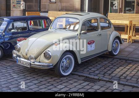 VW Beetle 1302 Oldtimer bei einem Oldtimer-Treffen in Bremen, Deutschland, Europa Stockfoto