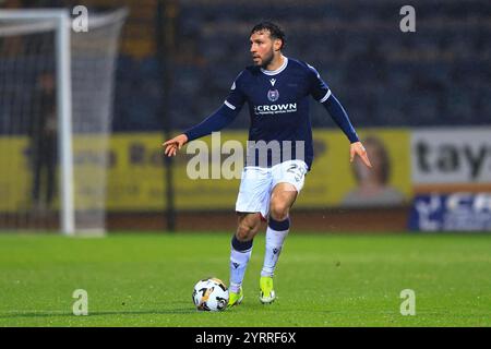 Dezember 2024; Dens Park, Dundee, Schottland: Schottischer Premiership Football, Dundee gegen Motherwell; Antonio Portales aus Dundee Stockfoto