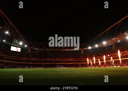 London, Großbritannien. Dezember 2024. Vorspiel beim Spiel Arsenal gegen Manchester United im Emirates Stadium, London, UK am 4. Dezember 2024. Quelle: Paul Marriott/Alamy Live News Stockfoto