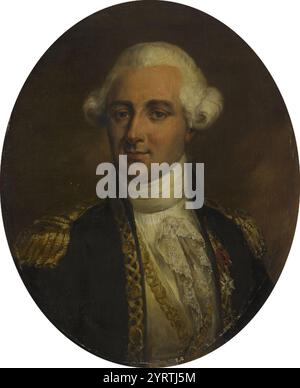 Charles-Louis, vicomte du Couëdic de Kergoualec. Stockfoto