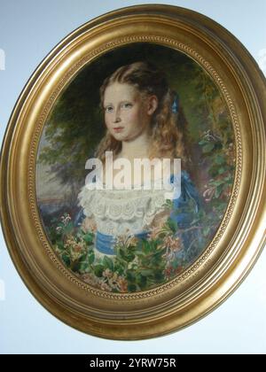 Christian Karl August Noack (1822–1905) - Prinzessin Victoria von Hessen (1863–1950), später Prinzessin Ludwig von Battenberg Stockfoto