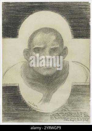 Claude gueux par Théophile Alexandre Steinlen. Stockfoto